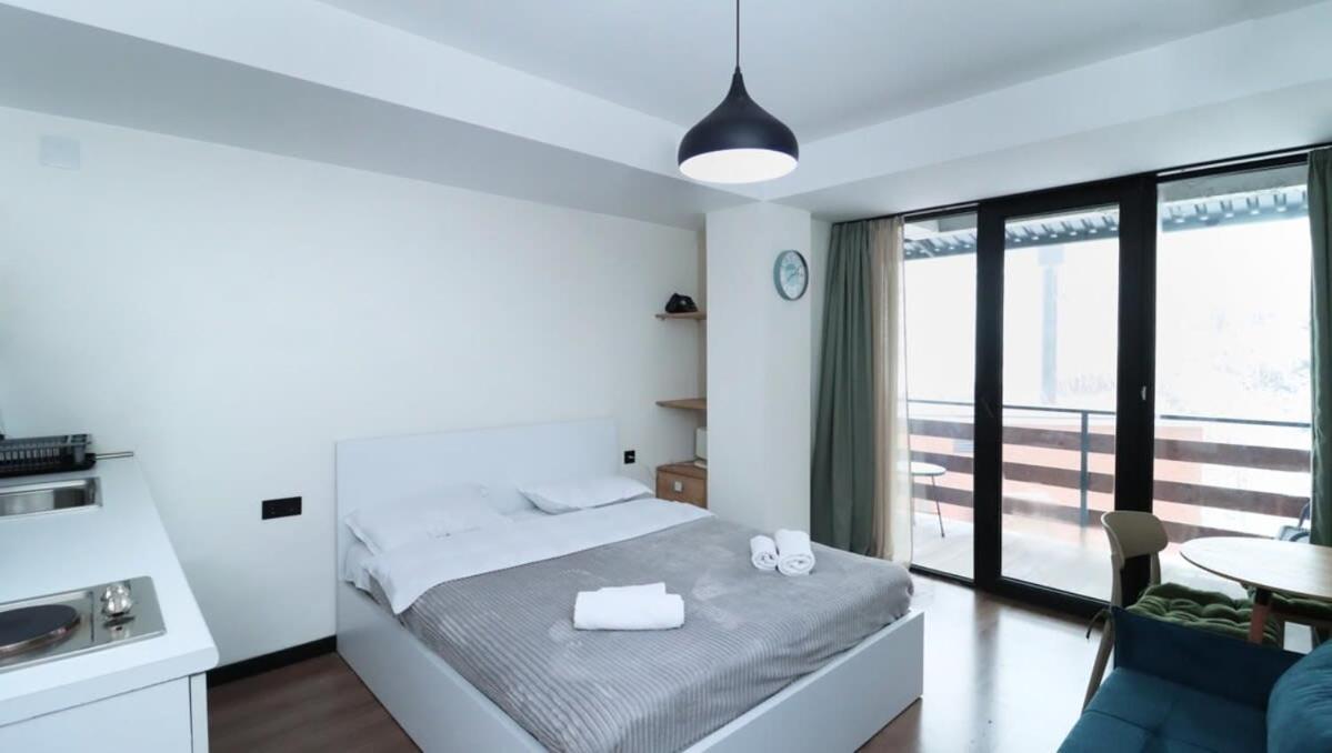 Cozy Studio Apartment In Marshall Gudauri Project Exteriör bild